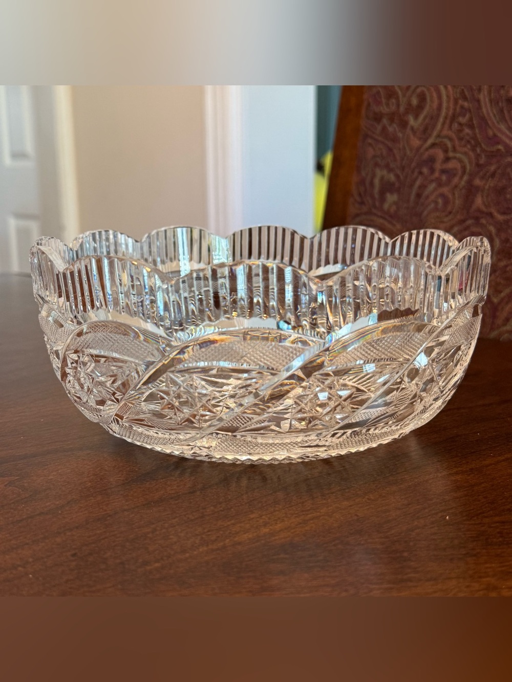 Waterford Heritage Collection Apprentice With Star Design Scalloped Edge *Read*